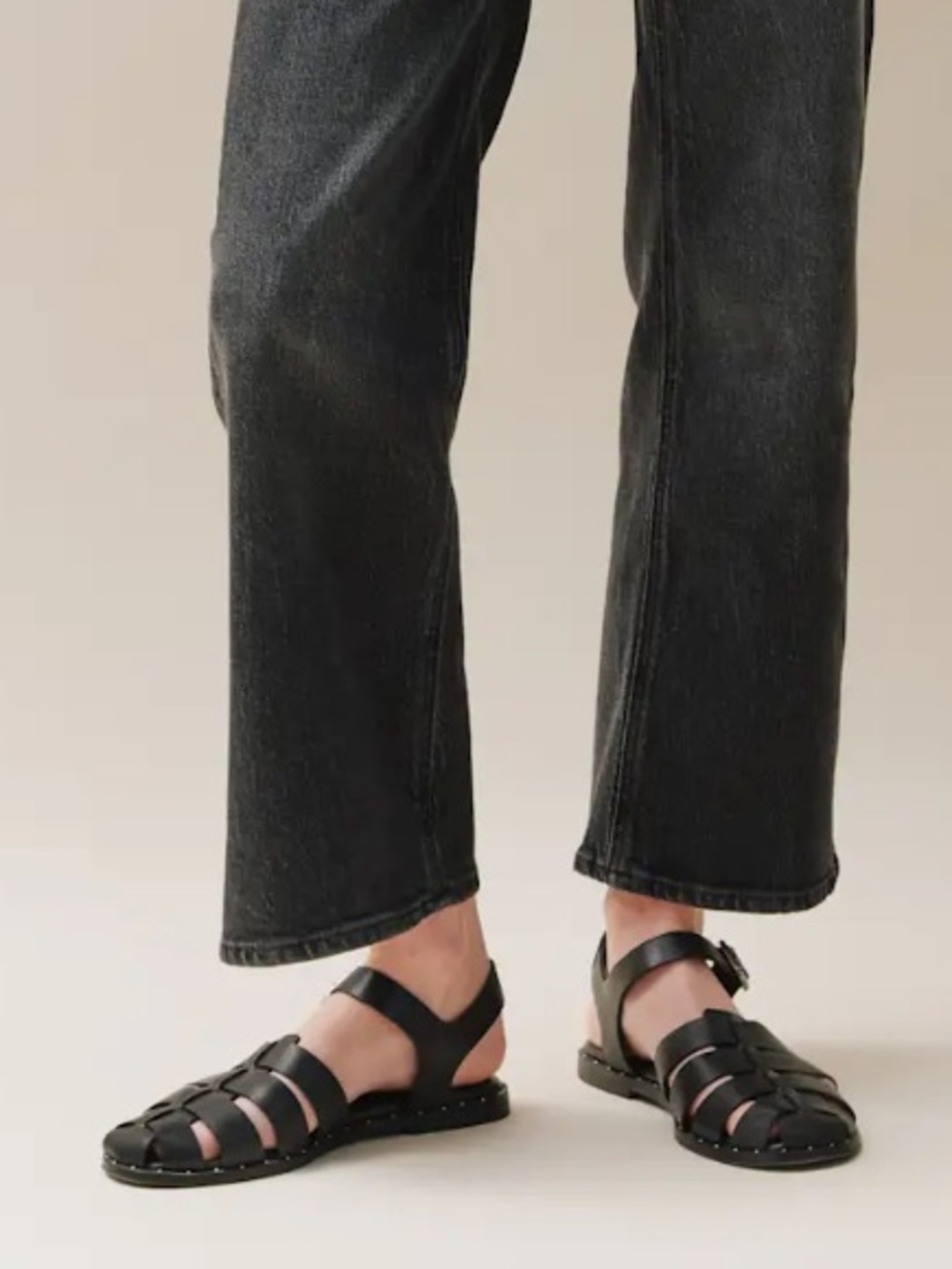 Quince Italian leather Fisherman Sandals - Picture 2 of 9